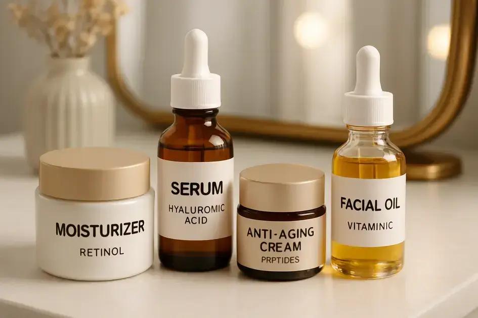 Beauty products for aging skin