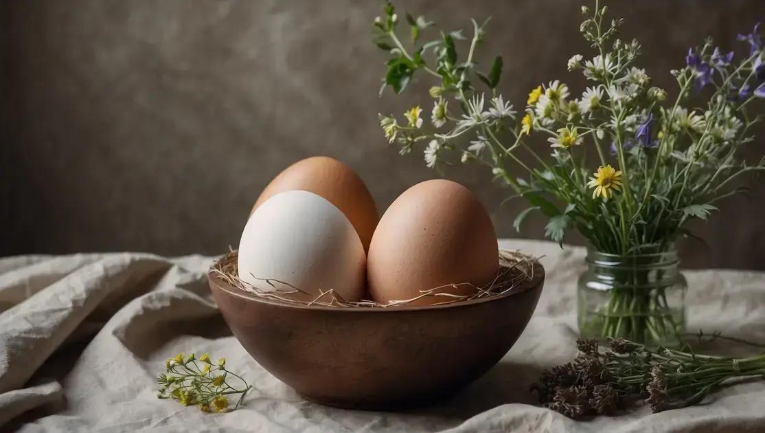 Benefits of vitamins A, D, and E in eggs