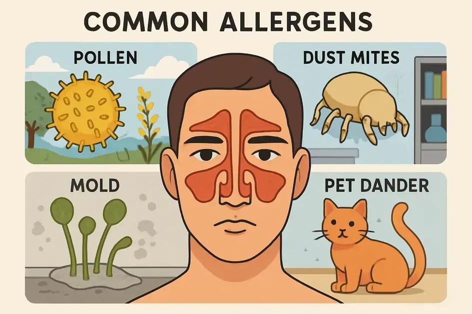 Common allergens and their impact on sinuses