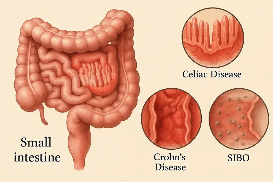 Common diseases affecting the small intestine Common diseases affecting the small intestine