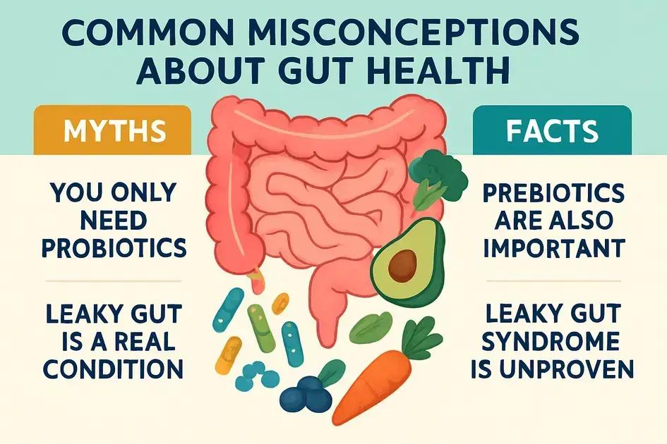 Common misconceptions about gut health