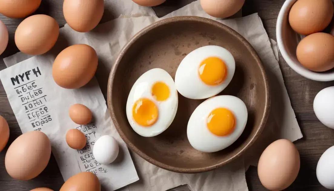 Common myths about eggs and health