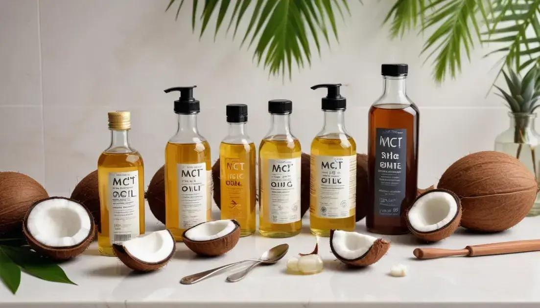 Different types of mct oil on the market Different types of mct oil on the market