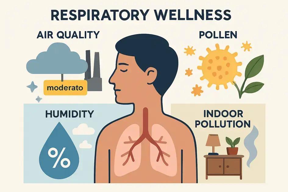 Environmental factors affecting respiratory wellness