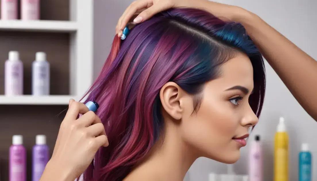 Hair health spray for color-treated hair