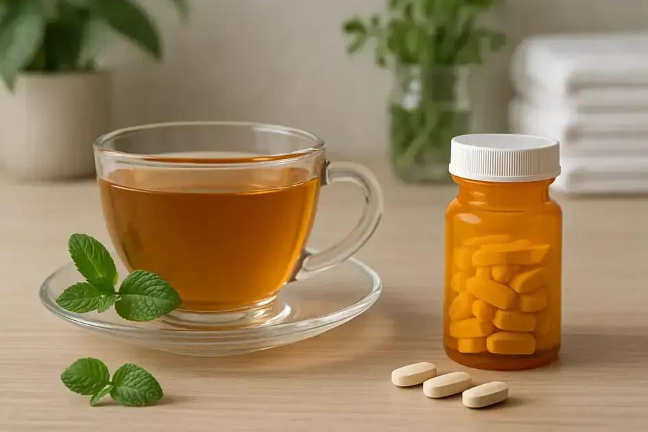Herbal tea vs. traditional medicine