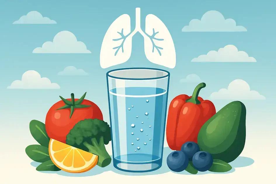 How hydration supports sinus and lung health