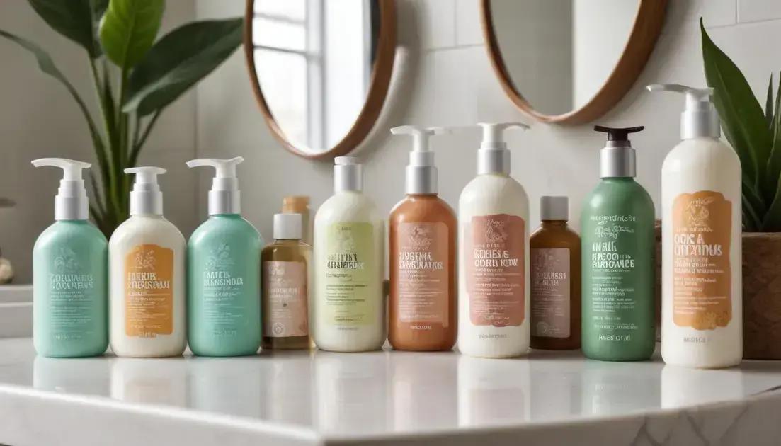 Key ingredients in shampoo and conditioner