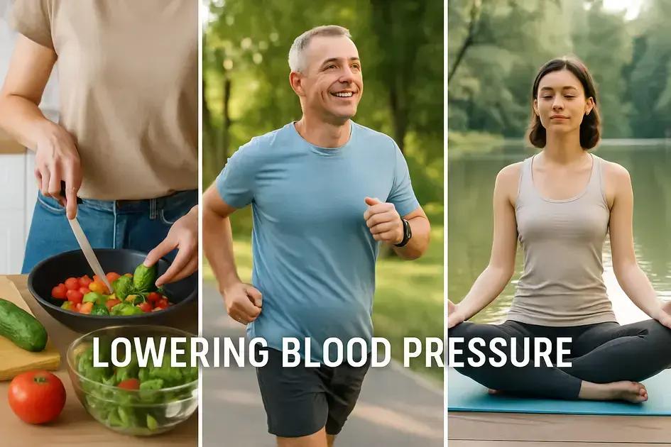 Lifestyle changes to lower blood pressure