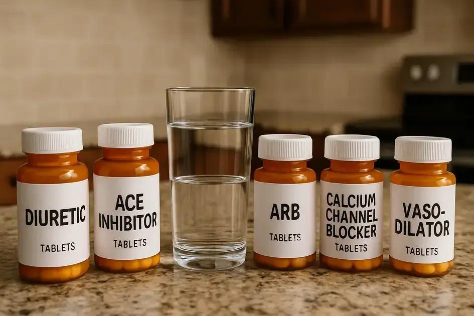 Medications used to treat hypertension
