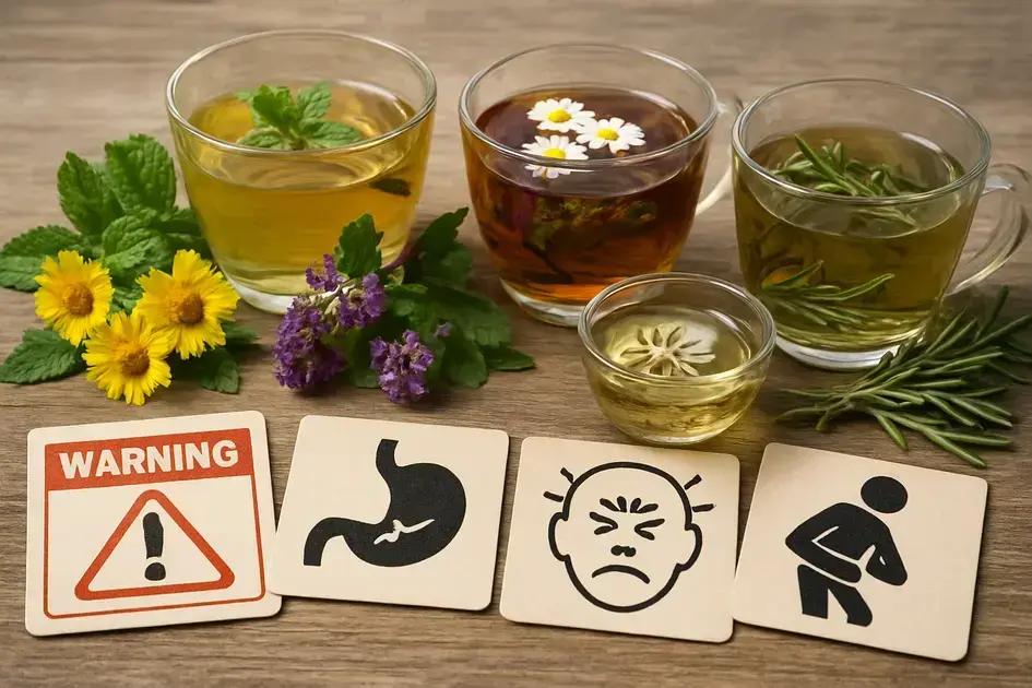 Potential side effects of herbal tea