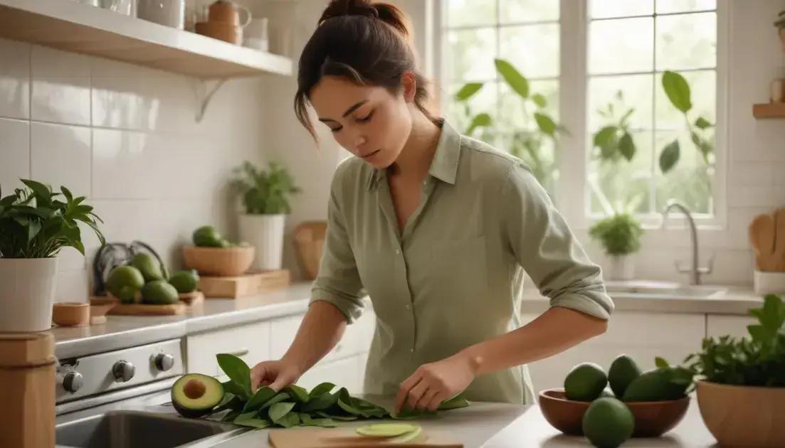 Reducing dandruff using avocado leaves
