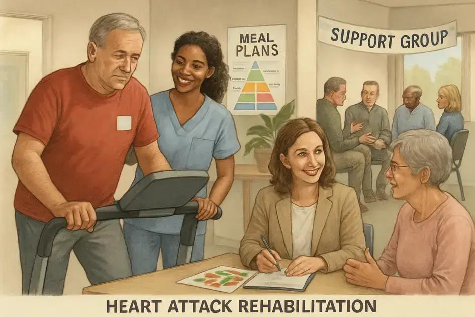 Rehabilitation after a heart attack Rehabilitation after a heart attack