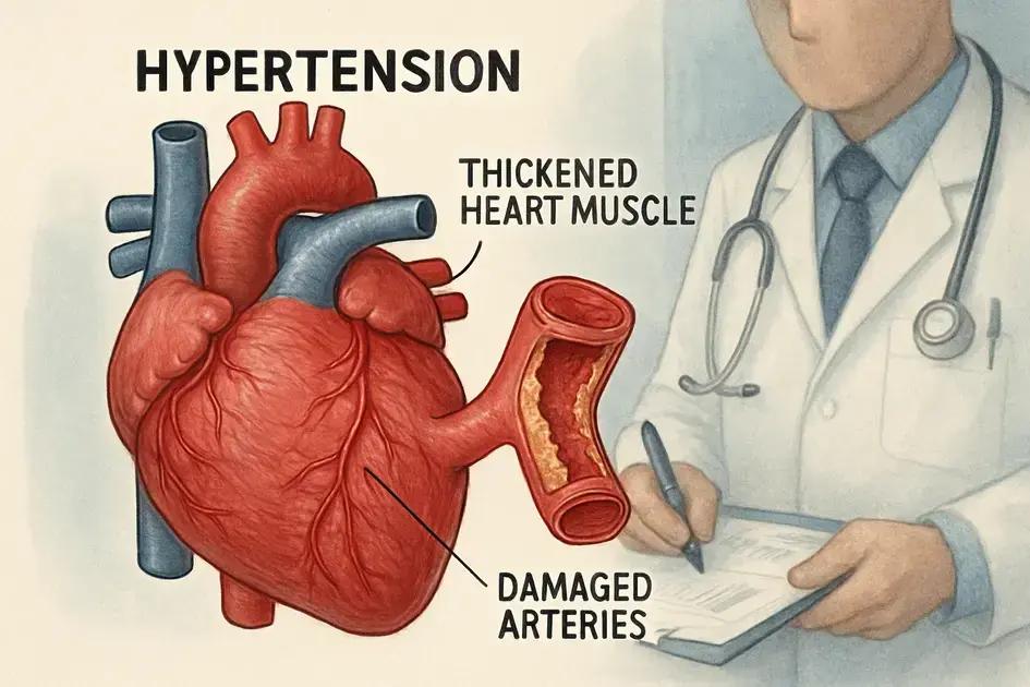 The impact of hypertension on heart health