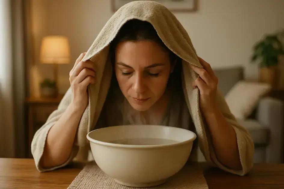 The role of steam inhalation in sinus relief