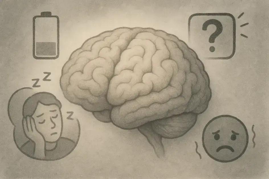 Consequences of low energy on cognitive functions