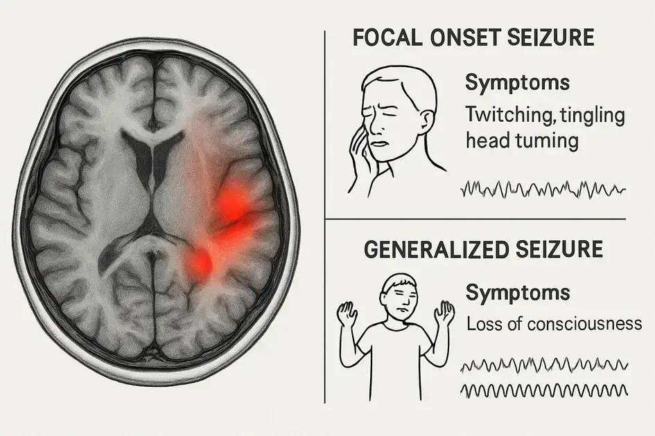 How focal onset seizures differ from other types