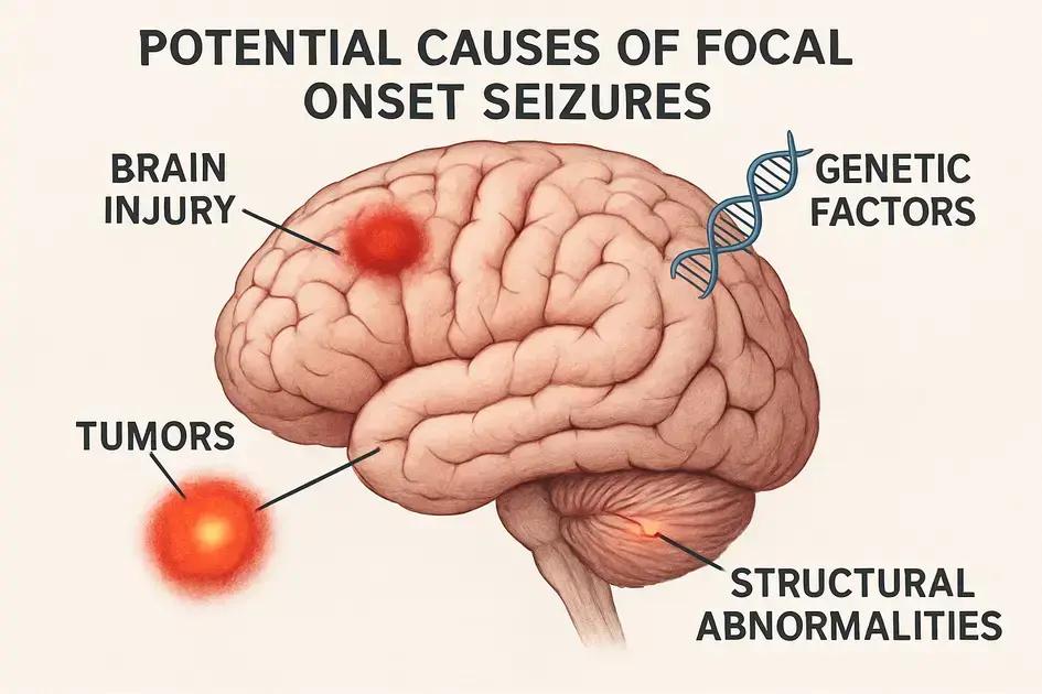 Possible causes of focal onset seizures