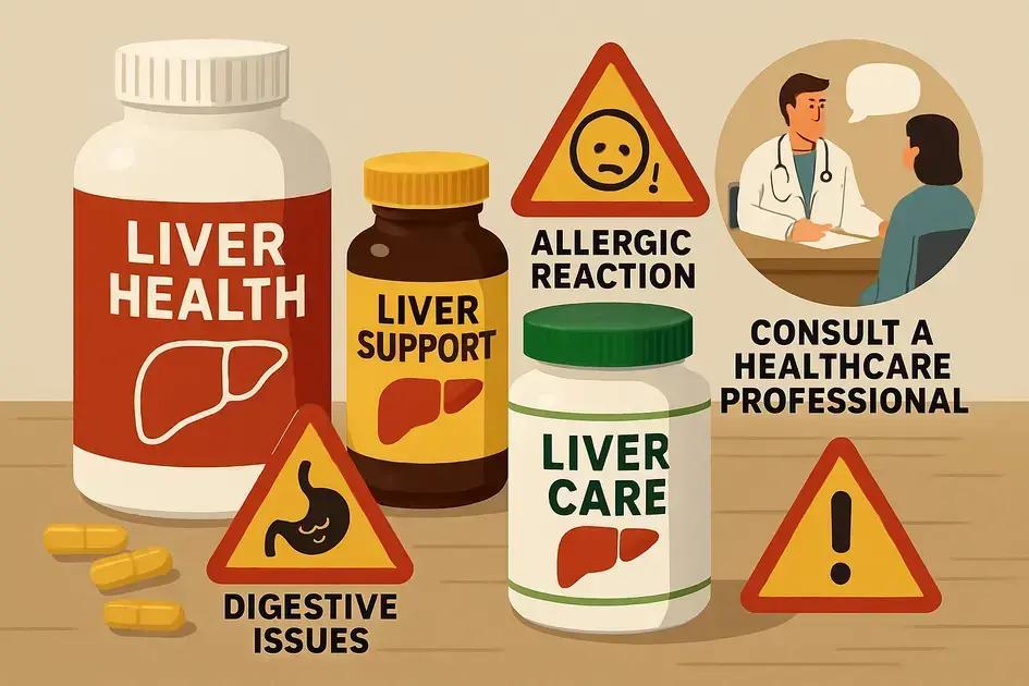 Potential side effects of liver health supplements Potential side effects of liver health supplements
