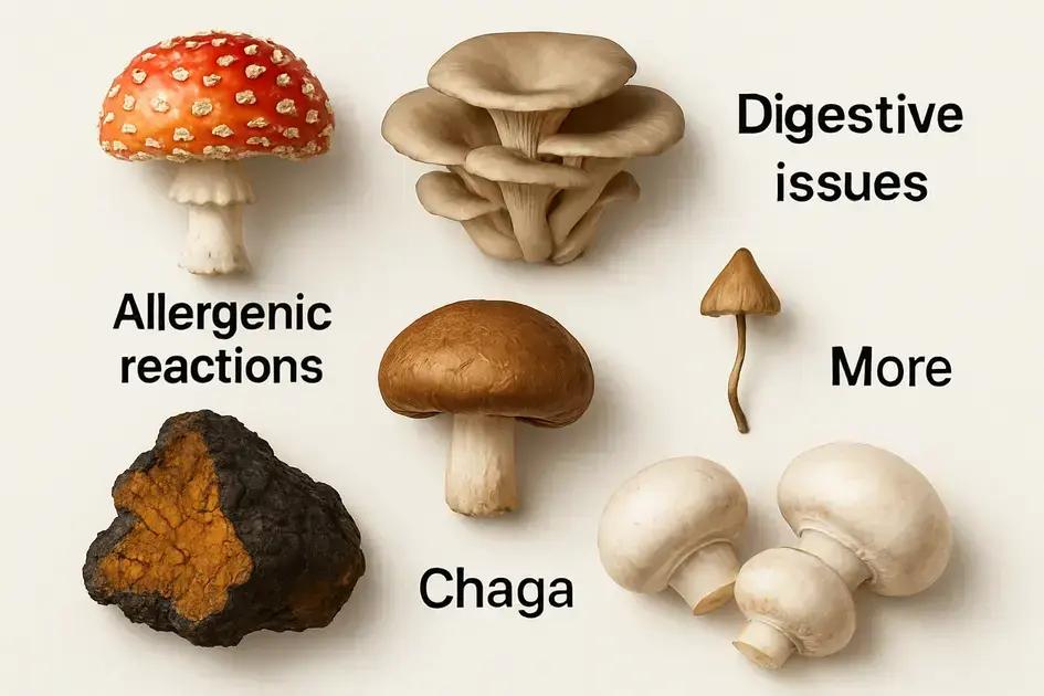 Potential side effects of mushroom consumption
