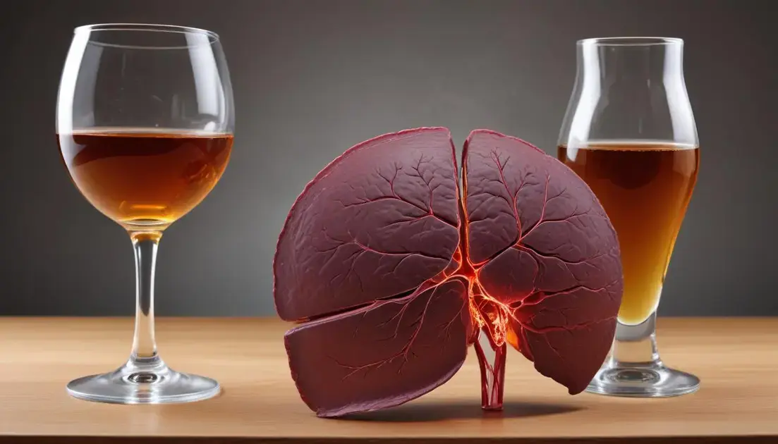 How alcohol consumption stresses the liver How alcohol consumption stresses the liver