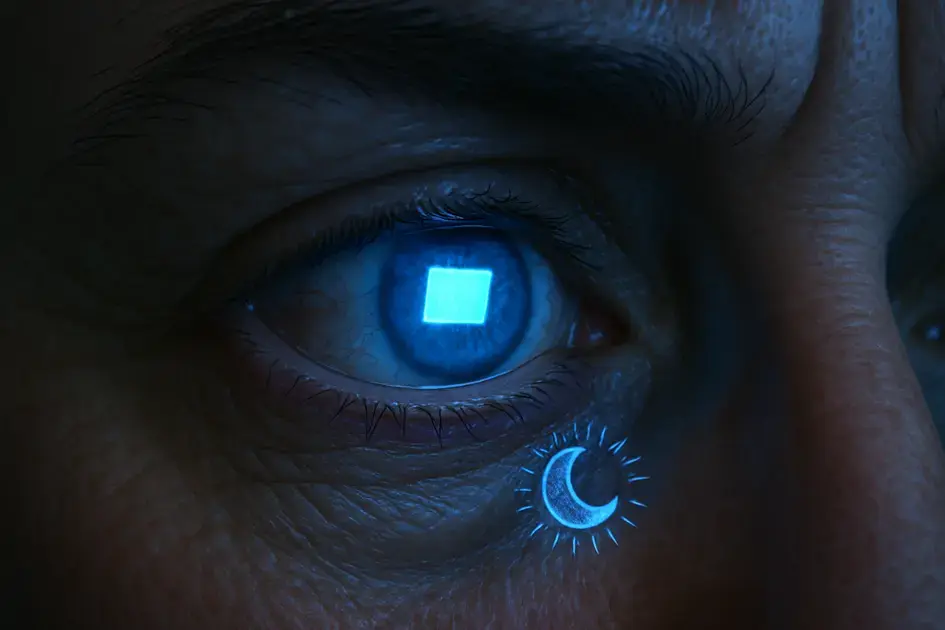 how blue light affects your vision