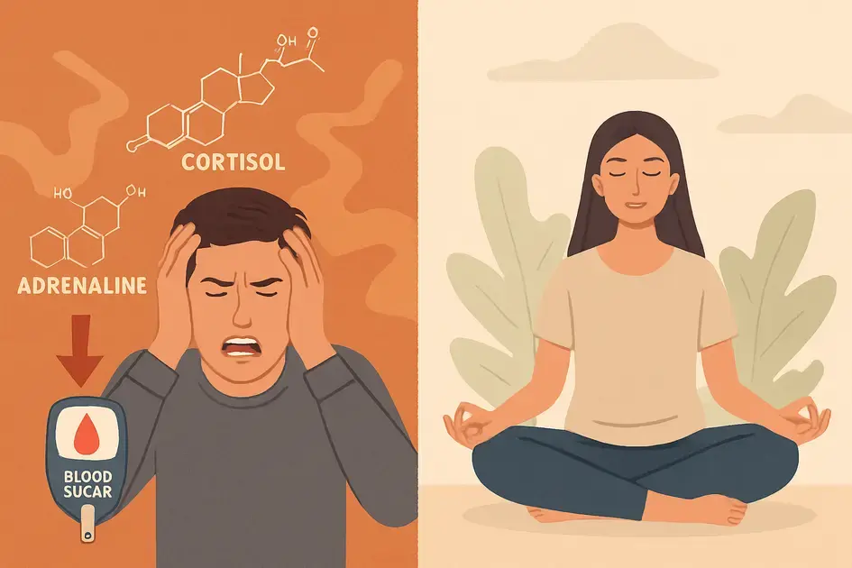 How stress influences your blood sugar balance