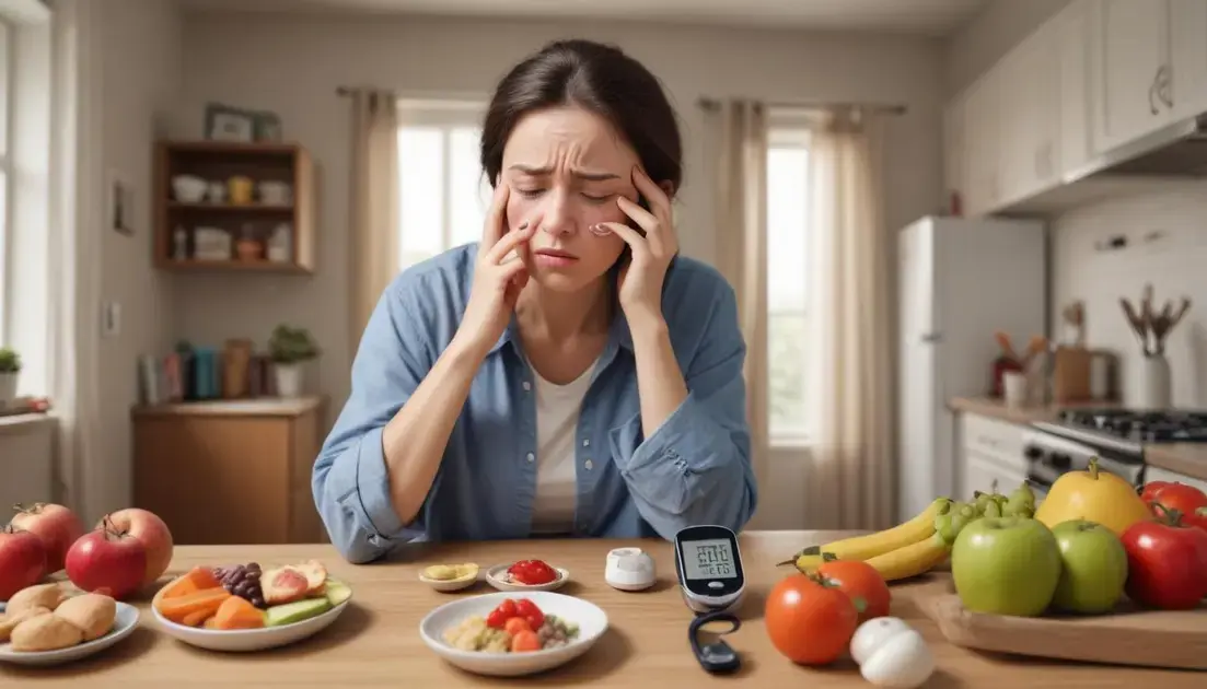 Identifying symptoms of unstable blood sugar