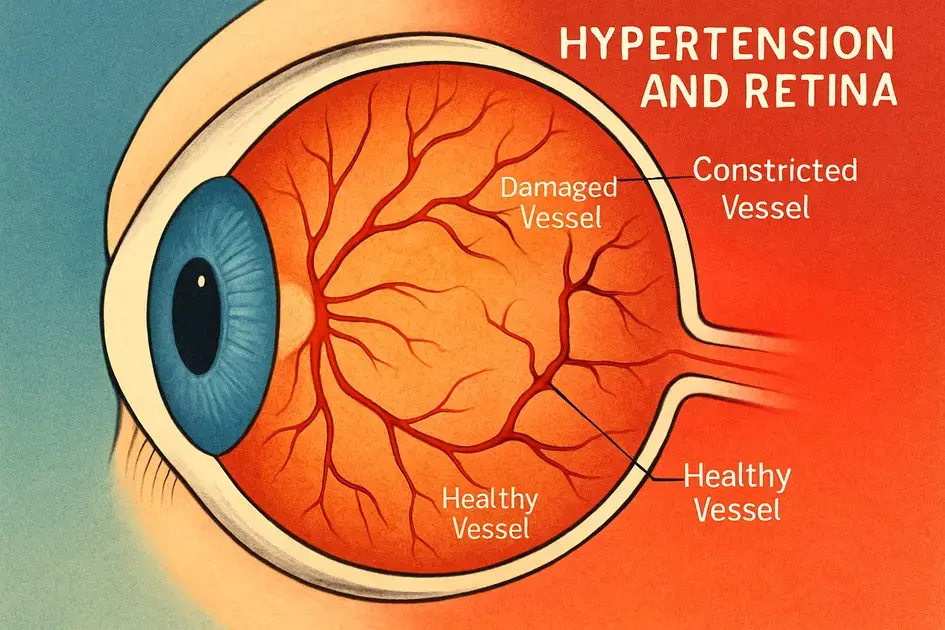 impact of high blood pressure on vision