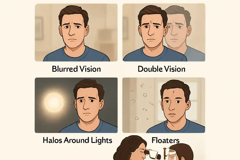 Signs that indicate a need for more frequent eye exams