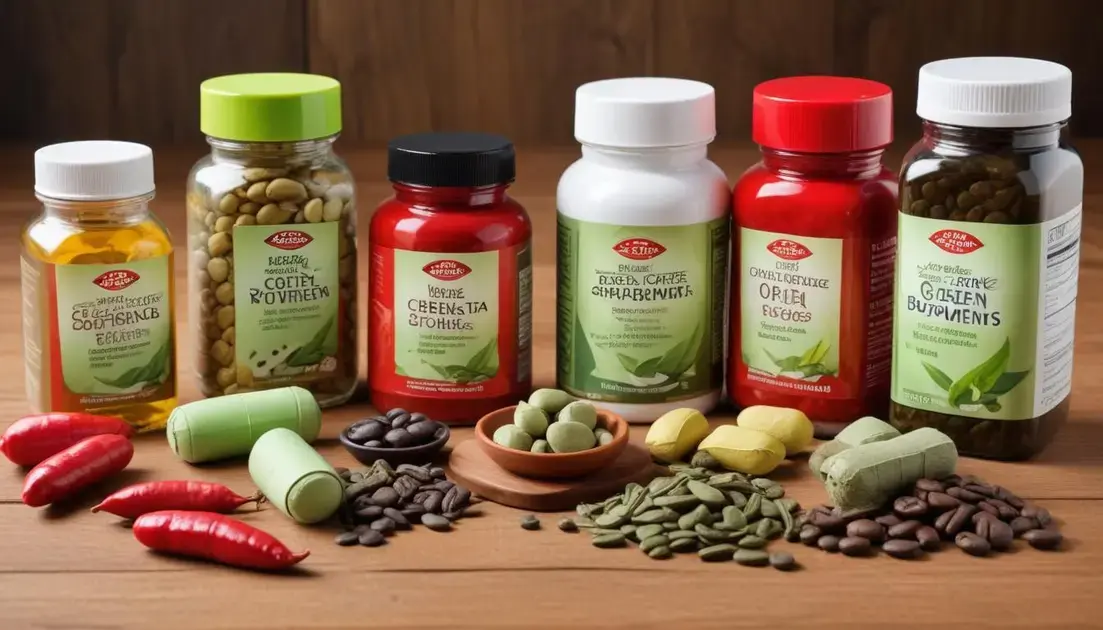 Supplements that may support fat burning