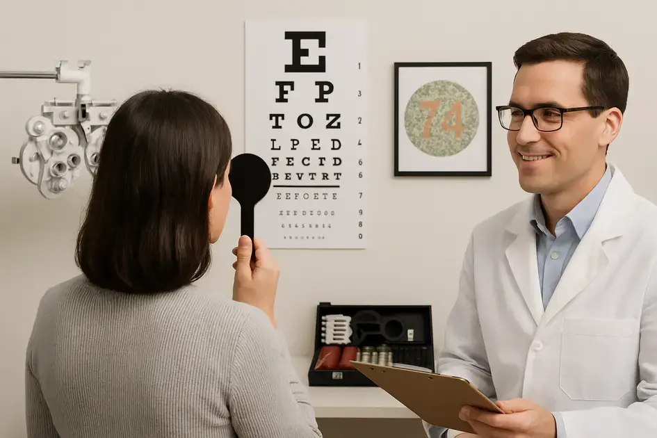 Vision tests included in a typical eye exam
