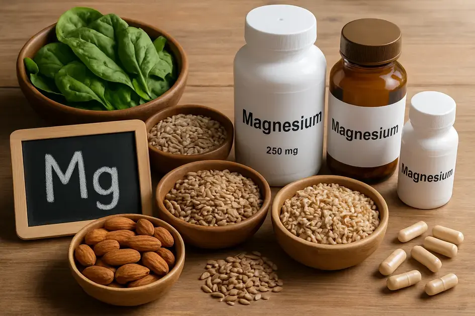 comparing magnesium supplements with diet sources